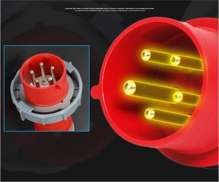 Electrical Plug Male 3P+E+N IP67 125A