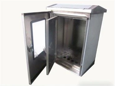 Outdoor-Elektronikbox aus Edelstahl
