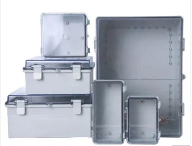 Transparent Cover Electrical Junction Box ABS Plastic Distribution Box
