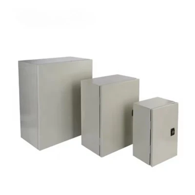 Doppel -Tür -Metall -Gehäusebox